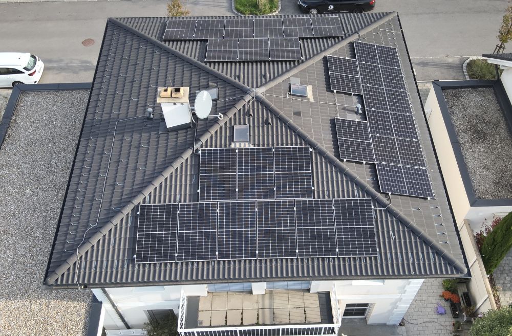 pv anlage schraegdach